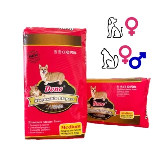 پوشک سگ و گربه دونو سایز M