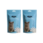 خرید عمده دستکش مرطوب حیوانات بسته 5 عددی گلدپد Gold pad پک 2 تایی