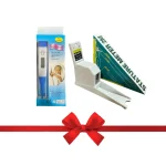 پک مراقبت سلامت کودک (تب‌سنج دیجیتال + قدسنج دیواری)
